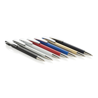 Logotrade Logogeschenke das Foto: Glide GRS-zertifizierter rABS Stift mit Metallclip