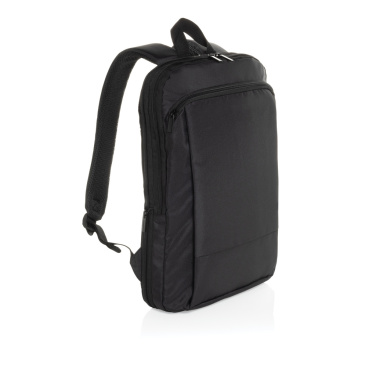 Logotrade Geschäftsgeschenke das Foto: Flexpack Aware™ Expandable Slim RPET 15,6" Laptop-Rucksack