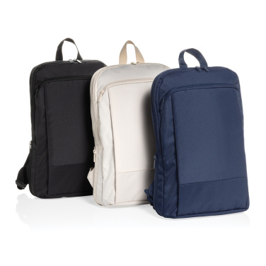 Logotrade werbemittel das Foto: Flexpack Aware™ Expandable Slim RPET 15,6" Laptop-Rucksack