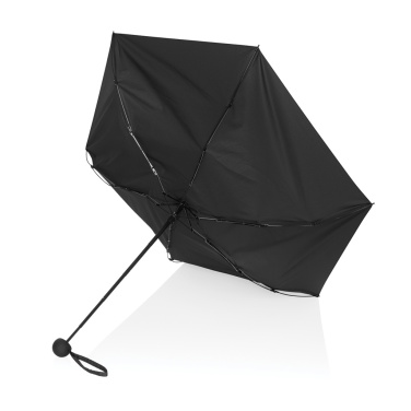 Logotrade Werbeartikel das Foto: 19,5“manueller Super-Mini-Schirm aus Aware™ rPET 190T Pongee