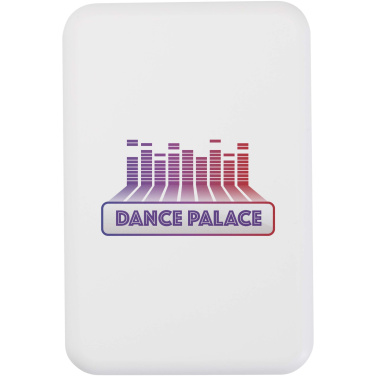 Logotrade Firmengeschenke das Foto: Acrab 15 W 5.000 mAh magnetische kabellose Powerbank mit 20 W PD aus recyceltem Kunststoff