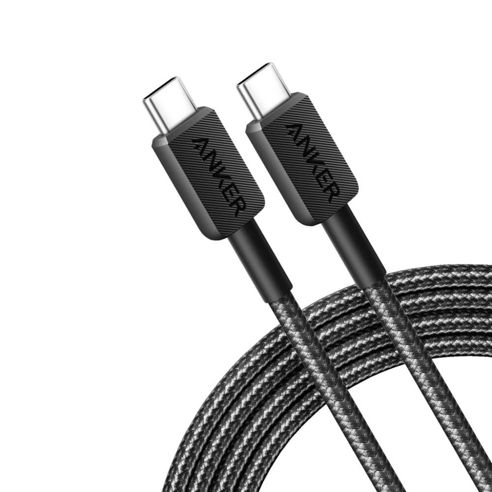 Logotrade Firmengeschenke das Foto: Anker USB-C to USB-C Kabel - 1.8 Meter, 60W