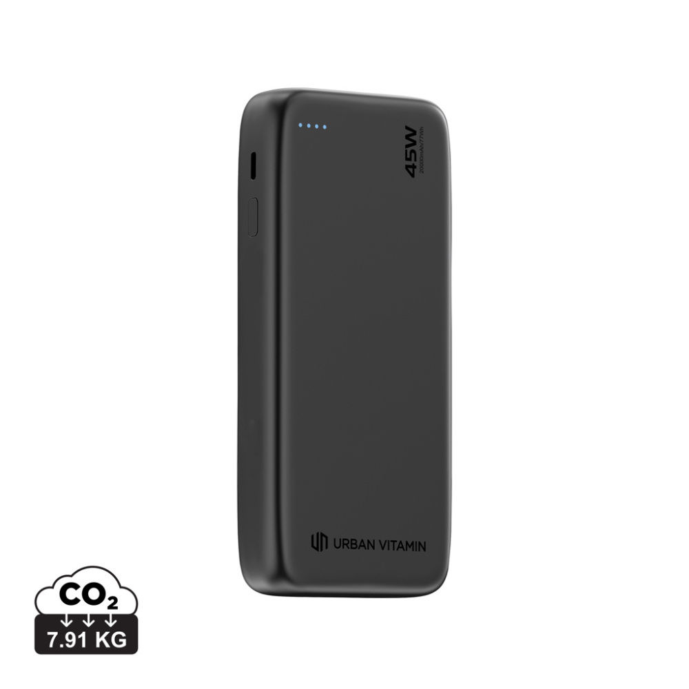 Logotrade Logogeschenke das Foto: Urban Vitamin San Mateo 45W 20.000mAh Powerbank