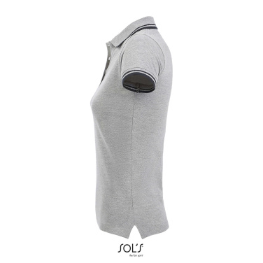 Logotrade Werbeartikel das Foto: PASADENA Damen Polo 200g