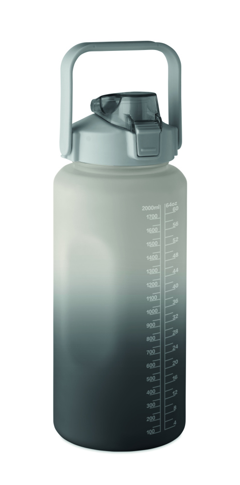 Logotrade Firmengeschenke das Foto: RPET-Trinkflasche 2000ml