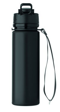 Logotrade werbemittel das Foto: Faltbare Sportflasche Silikon