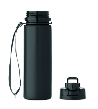 Logotrade werbemittel das Foto: Faltbare Sportflasche Silikon
