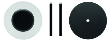 Logotrade Werbeartikel das Foto: USB-Tischlampe Eisen