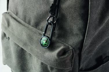 Logotrade Logogeschenke das Foto: Outdoor-Kompass mit Karabiner
