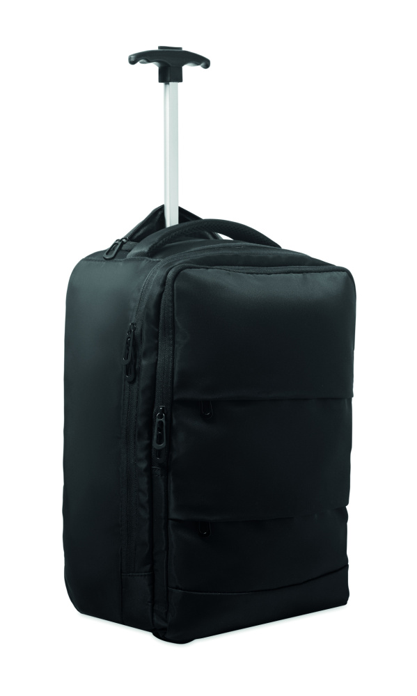 Logotrade Logogeschenke das Foto: Rucksack-Trolley 290T RPET