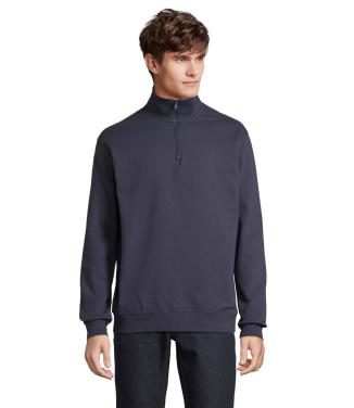 Logotrade werbemittel das Foto: CONRAD Sweater Zip Kragen