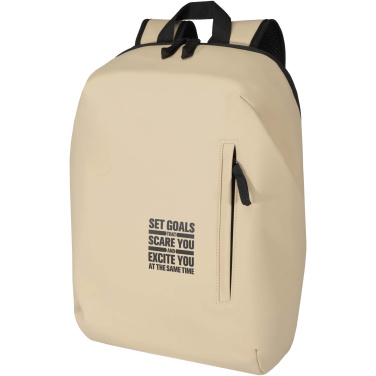 Logotrade Geschäftsgeschenke das Foto: Resi Plus 15" GRS recycelter diebstahlsicherer Rucksack 18L