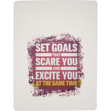 Logotrade werbemittel das Foto: Clast A4 Klemmbrett mit Magnetverschluss und RCS recyceltem Kugelschreiber (schwarze Mine)