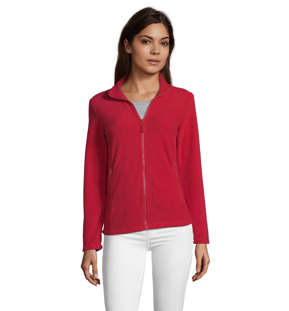 Logotrade Firmengeschenke das Foto: NORMAN DAMEN FLEECE 220
