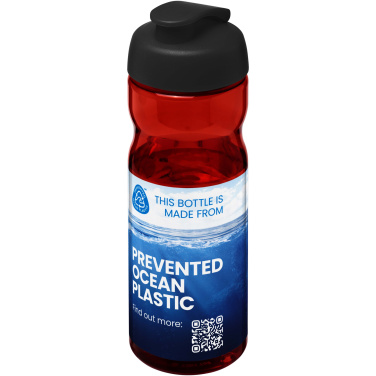 Logotrade Logogeschenke das Foto: H2O Active® Eco Base 650 ml Sportflasche mit Klappdeckel