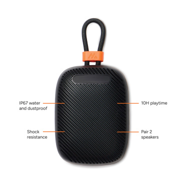 Logotrade werbemittel das Foto: Nordic Drift Titan IP67 wasser-& staubgeschützter 5W-Speaker