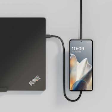 Logotrade Werbeartikel das Foto: Zens Ladekabel USB C-C Pro 2