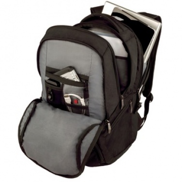 Logo trade advertising products image of: TRANSIT 16` computer backpack 64014010  color black