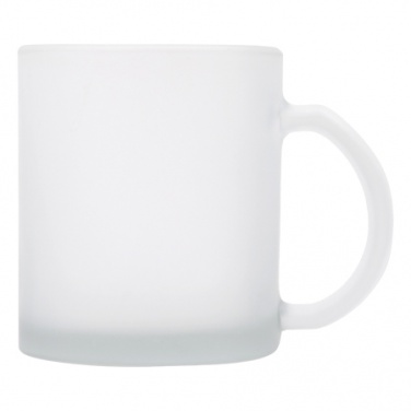 Logotrade promotional items photo of: Glass coffee mug Geneva, transparent