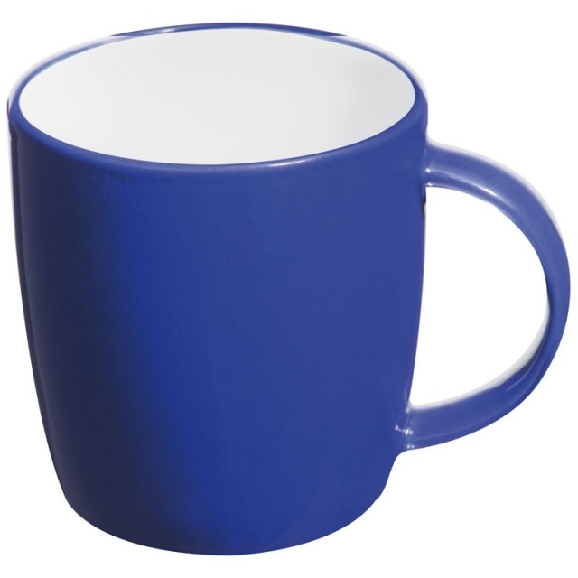Logotrade promotional products photo of: Ceramic mug Martinez, blue