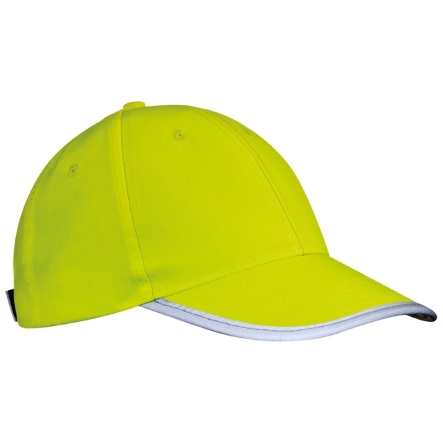Logo trade promotional merchandise picture of: Children's baseball cap 'Seattle', yellow
