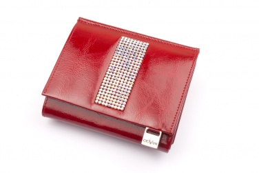 Logo trade advertising products picture of: Ladies wallet with Swarovski crystals CV 110