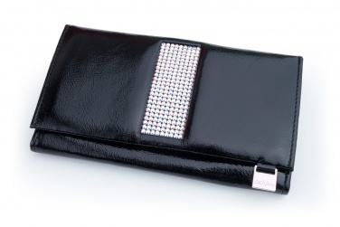 Logotrade promotional gift image of: Ladies wallet with Swarovski crystals CV 140