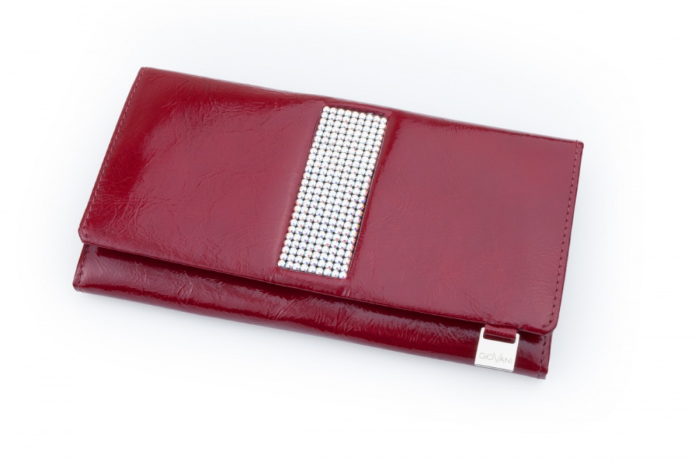 Logo trade advertising products picture of: Ladies wallet with Swarovski crystals CV 150