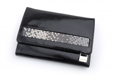 Logo trade promotional gift photo of: Ladies wallet with Swarovski crystals DV 130
