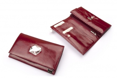 Logotrade business gift image of: Ladies wallet with big Swarovski crystal AV 140