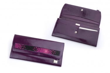 Logo trade promotional products picture of: Ladies wallet with Swarovski crystals DV 160