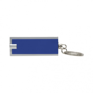Logotrade advertising product picture of: Plastic key ring 'Bath'  color blue