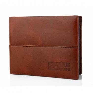 Logotrade promotional item image of: Mens wallet Glendale, brown