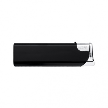 Logo trade advertising products image of: Electronic lighter 'Knoxville'  color black