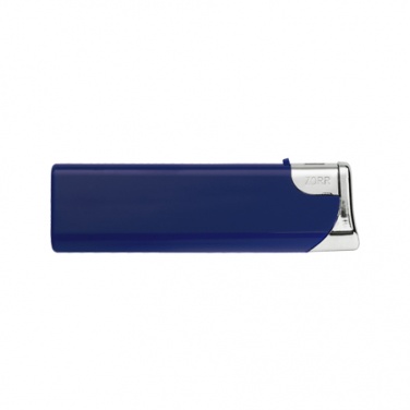 Logo trade business gift photo of: Electronic lighter 'Knoxville'  color blue