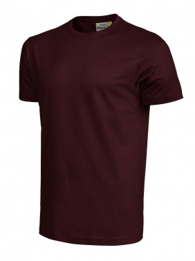 Logo trade promotional giveaways image of: #4 T-shirt Rock T, burgundy