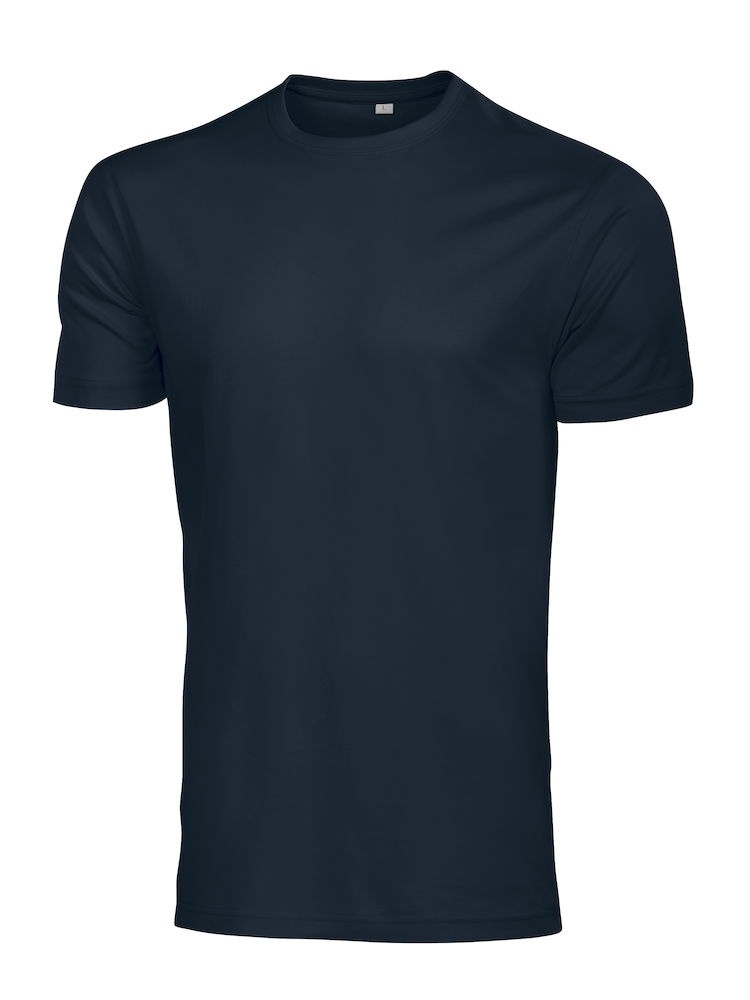 Logo trade promotional gifts picture of: T-shirt Rock T Navy