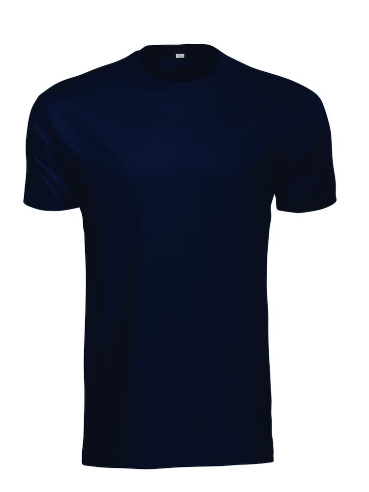Logo trade advertising products image of: T-shirt Rock T dark blue