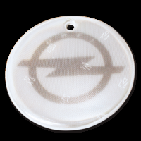 Logo trade promotional items picture of: Circle dia. 50 mm soft reflector