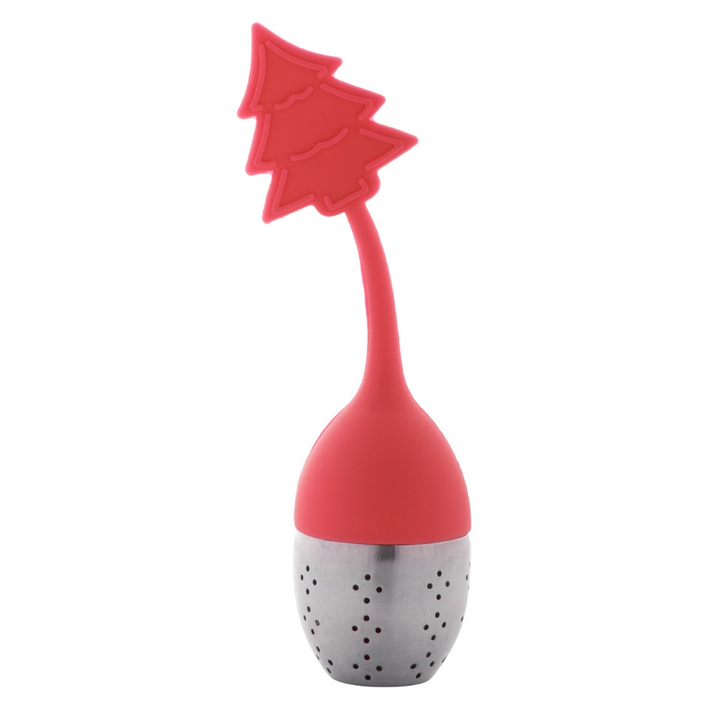 Logo trade promotional gifts picture of: Tea infuser Tree, red