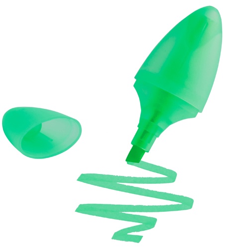 Logotrade promotional merchandise photo of: Highlighter, green