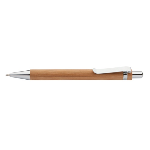 Logo trade advertising products picture of: Bashania bamboo ballpoint pen