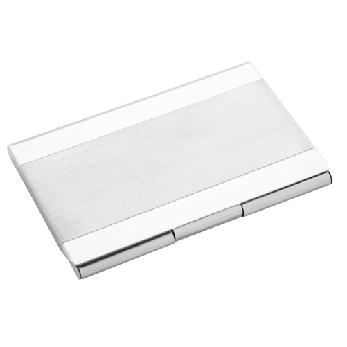Logotrade promotional item picture of: Business card holder, silver