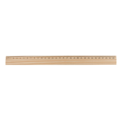 Logo trade corporate gifts picture of: Wooden ruler, 30 cm