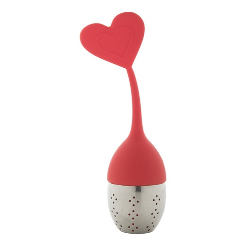 Logotrade advertising products photo of: Tea infuser Hearth, red