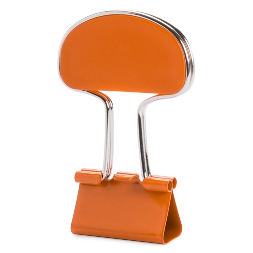 Logo trade promotional products picture of: Note clip, orange