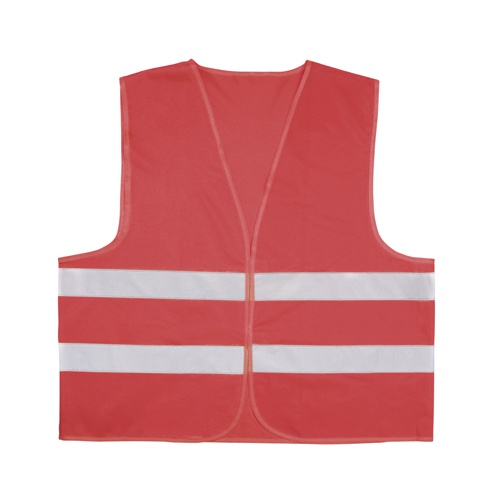 Logotrade promotional gift image of: Visibility vest, red