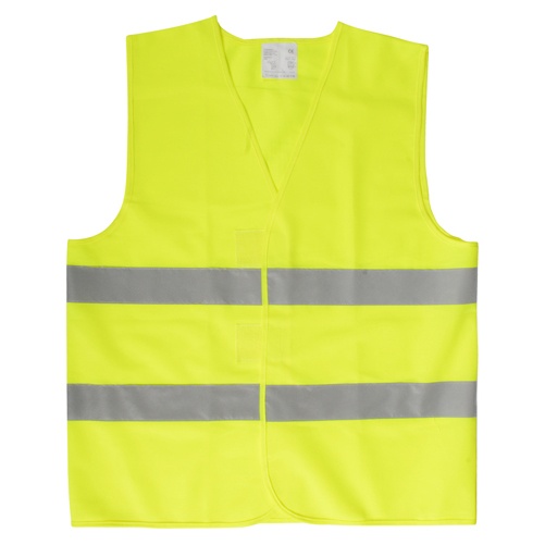 Logotrade promotional giveaway image of: Visibility vest for children, yellow