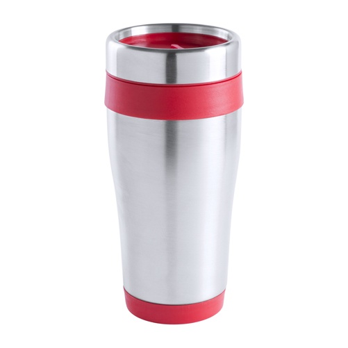 Logo trade promotional products image of: thermo mug AP781215-05 red