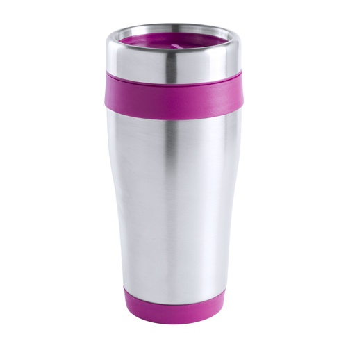 Logo trade promotional giveaway photo of: thermo mug AP781215-25 purple